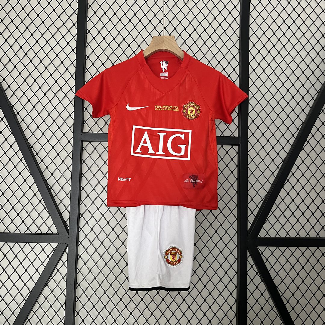 Manchester United Retro | Kid Set ''Home 07/08'' Special Kit