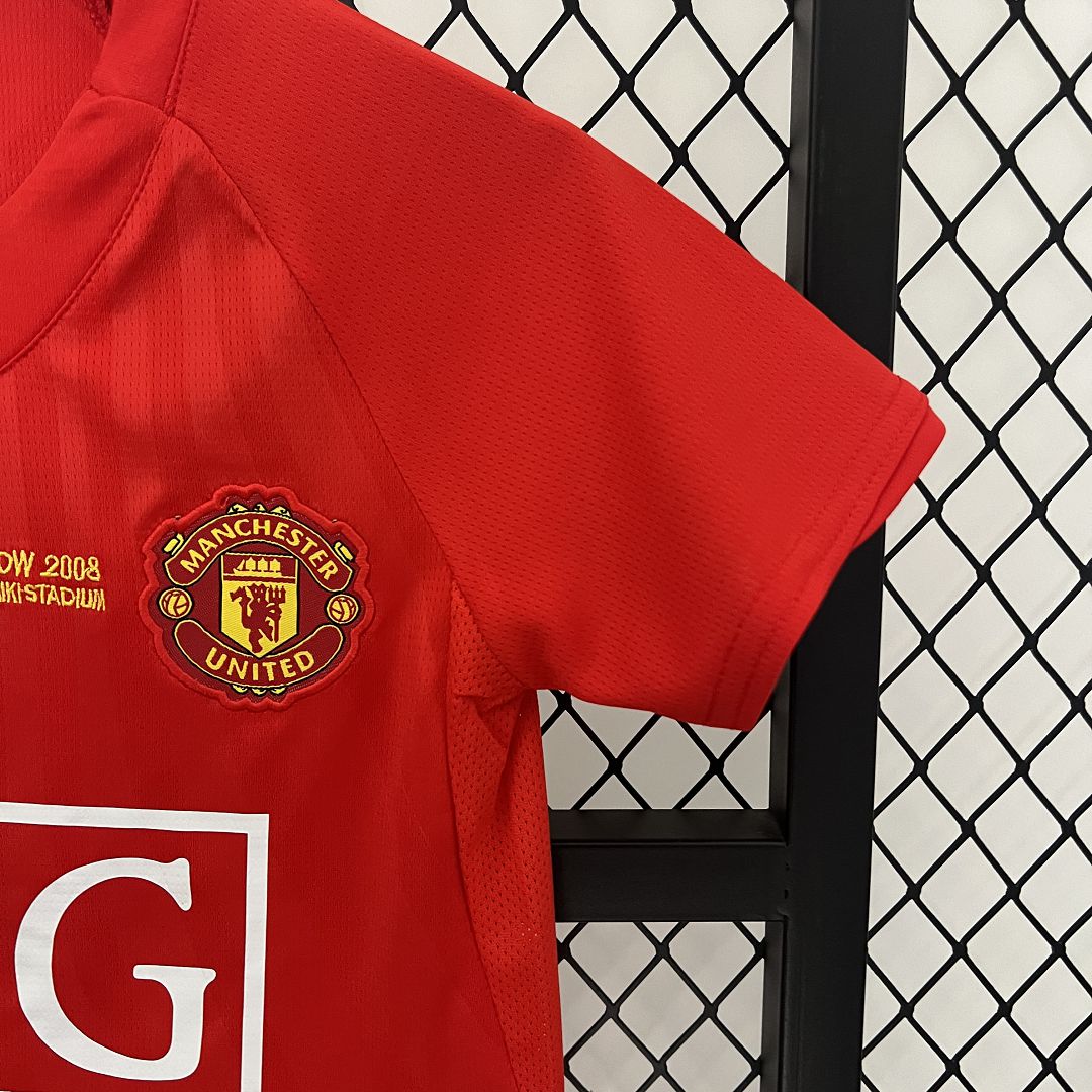 Manchester United Retro | Kid Set ''Home 07/08'' Special Kit