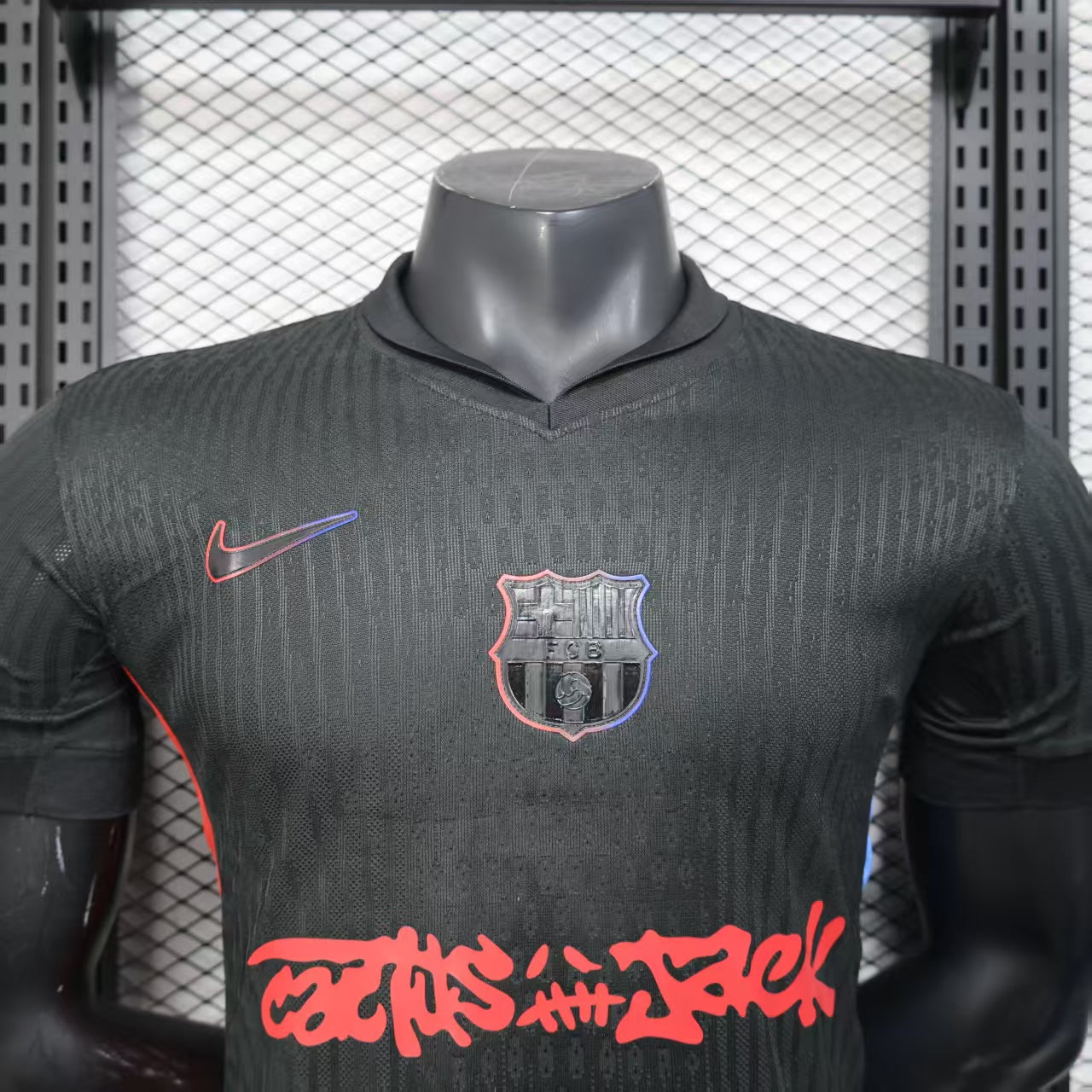 FC Barcelona x Travis Scott Home Black Special Kit
