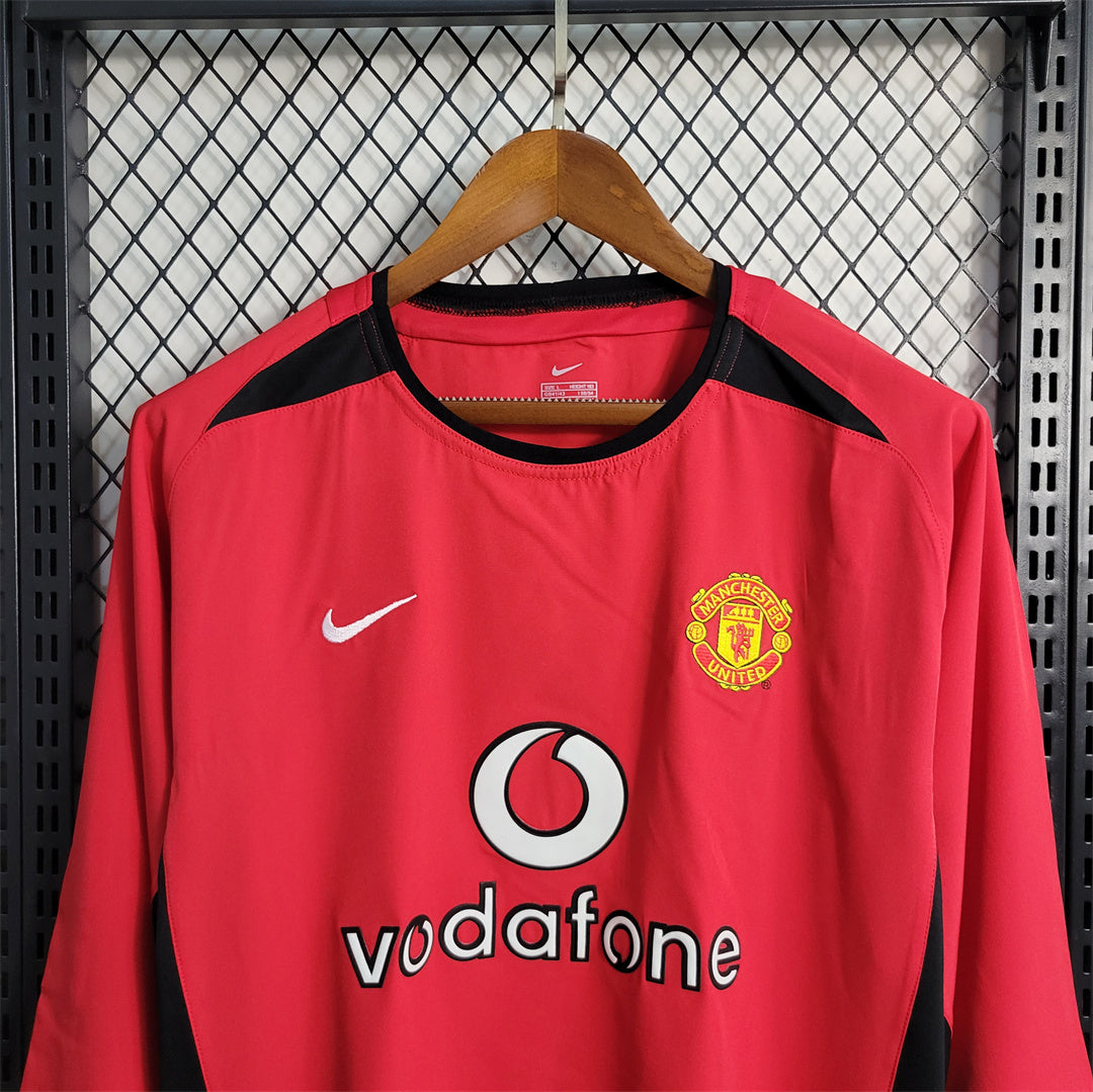 Manchester United | Long sleeve shirt ''Home 02/04'' Retro Special Kit