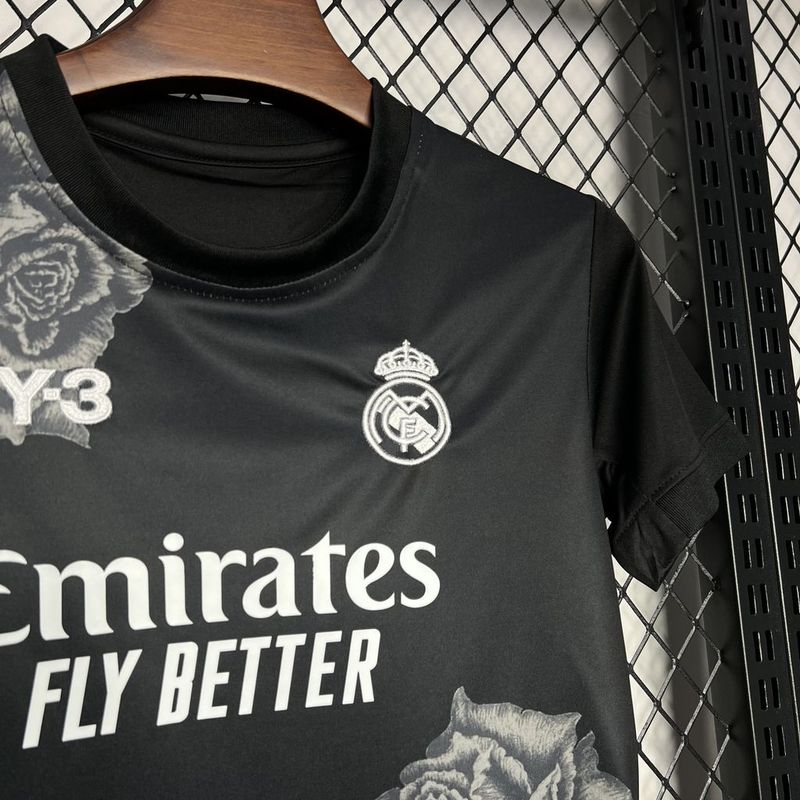 Real Madrid | Kid Set ''Black Rose'' Special Kit