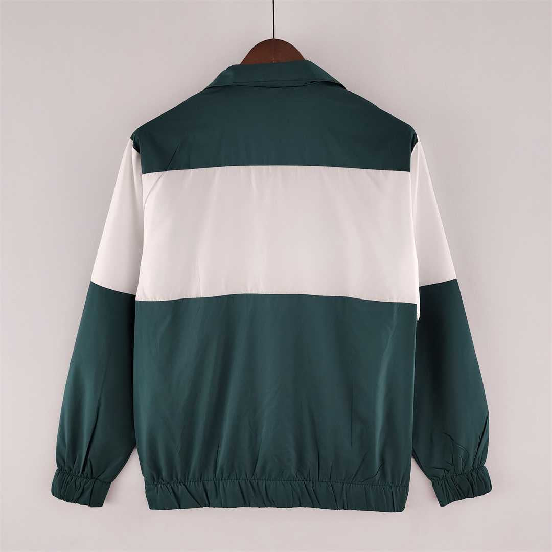 Italy Windbreaker White-Green 2022