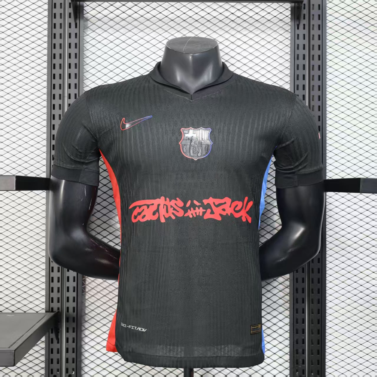 FC Barcelona x Travis Scott Home Black Special Kit