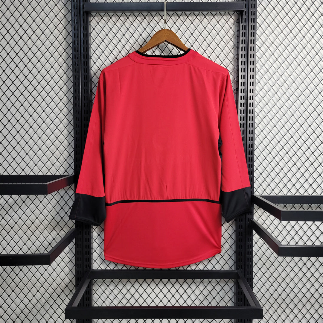 Manchester United | Long sleeve shirt ''Home 02/04'' Retro Special Kit