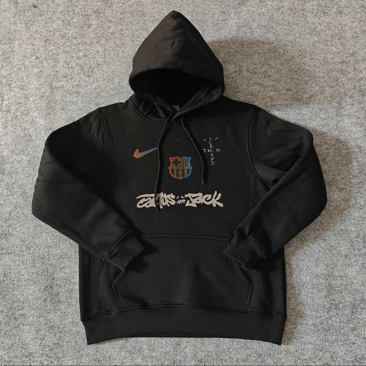 Barcelona Hoodie x Travis Scott Black