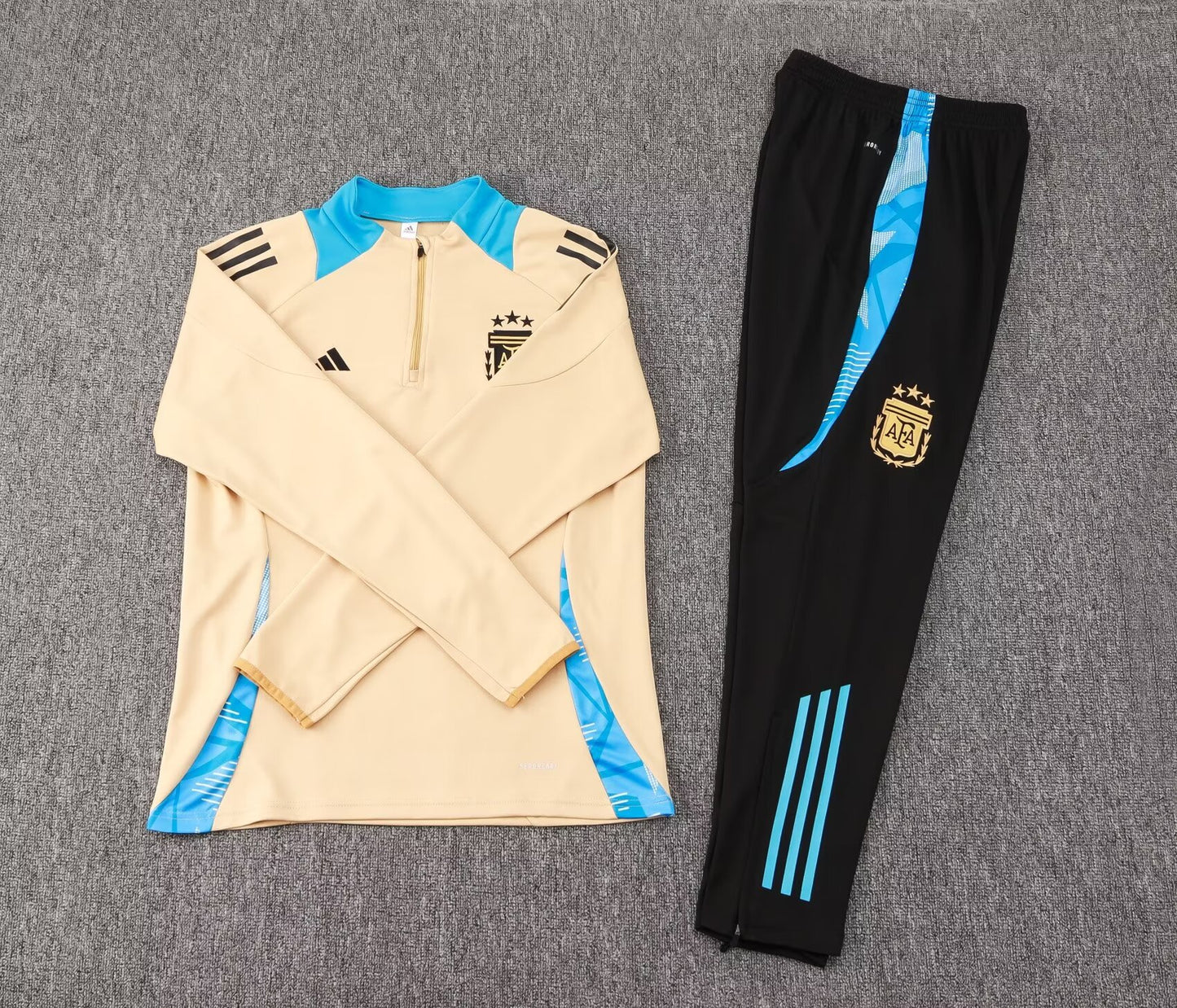 Argentina Track Suit ''Beinge and Black''