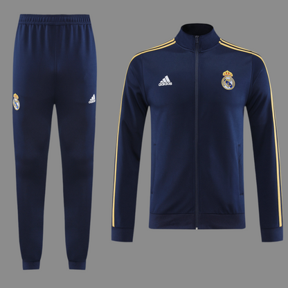 Real Madrid Track Suit ''Royal Blue Full Zip''