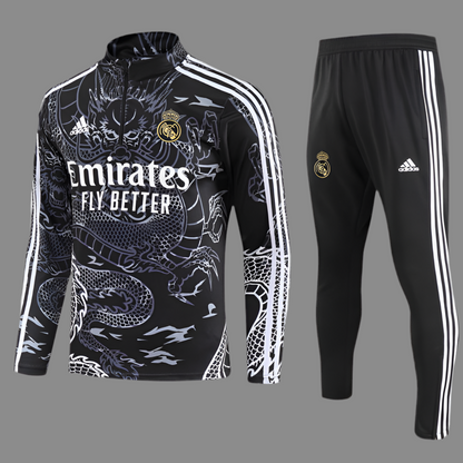 Real Madrid Track Suit ''Black Dragon''