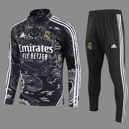 Real Madrid Track Suit ''Black Dragon''