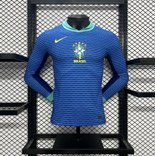 Brazil | Long sleeve shirt ''Away Blue'' Special Kit