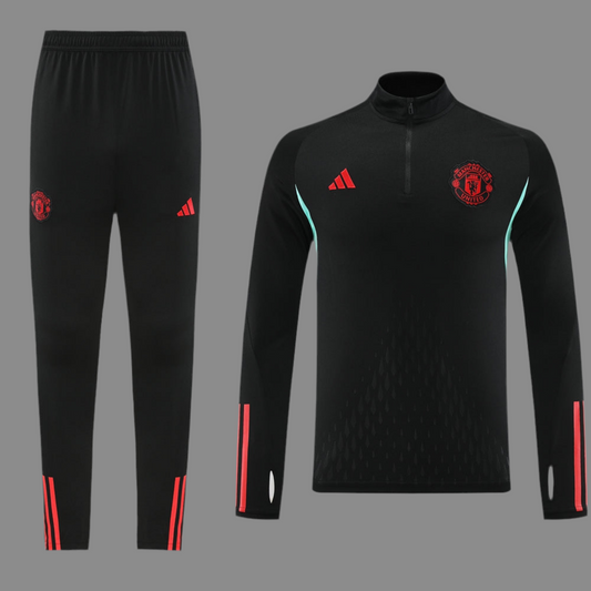 Manchester United Track Suit ''Black''