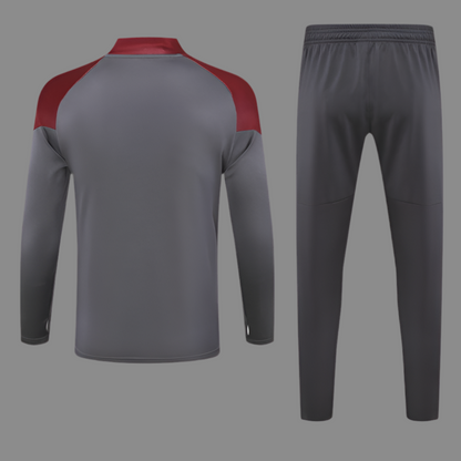 Manchester City Track Suit ''Red Point and Grey''