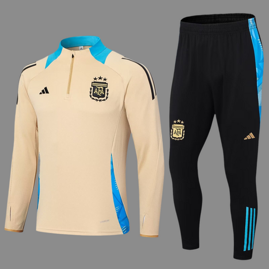 Argentina Track Suit ''Beinge and Black''