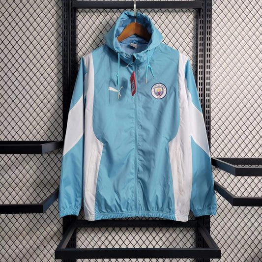 Mancester City Blue Windbreaker 23/24