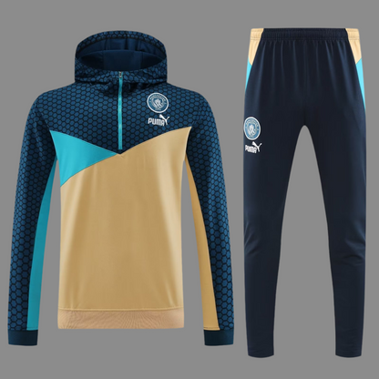 Manchester City Track Suit ''Beinge and Blue''