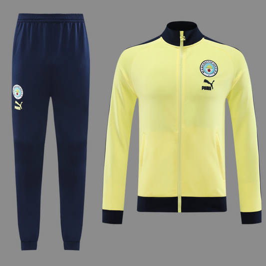 Manchester City Track Suit ''Yellow''