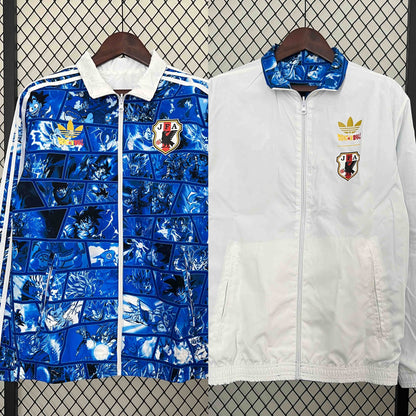 Japan Reversible ''Blue-White'' Windbreaker