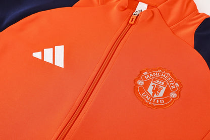 Manchester United Track Suit ''Blue and Orange''