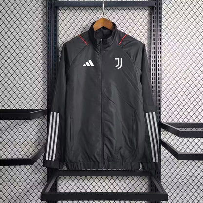 Juventus Black Windbreaker 22/23