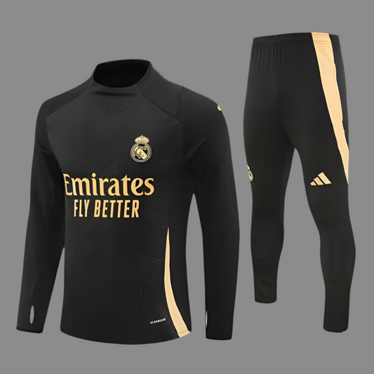 Real Madrid Track Suit ''Black''