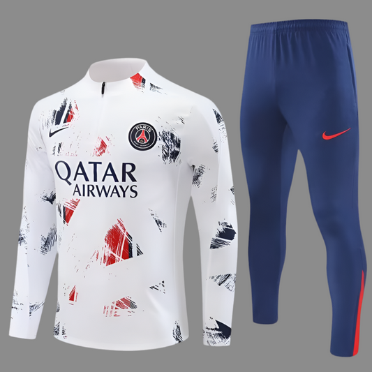 PSG Track Suit ''White and Blue''