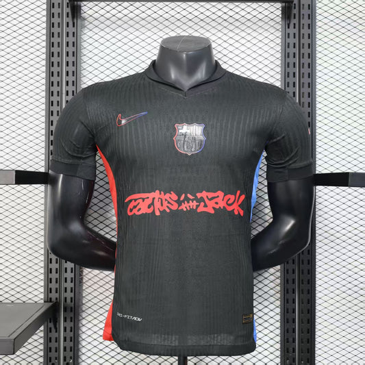 FC Barcelona x Travis Scott Home Black Special Kit
