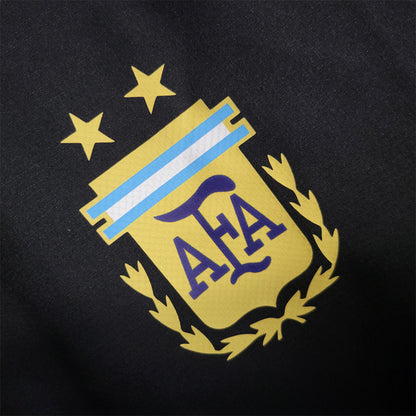 Argentina Black Windbreaker 23/24