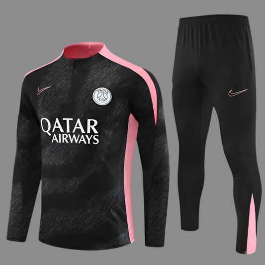 PSG Track Suit ''Black and Pink''