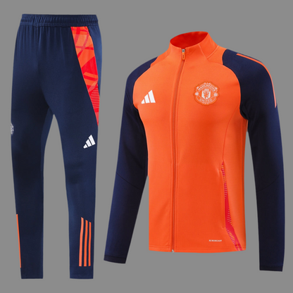 Manchester United Track Suit ''Blue and Orange''