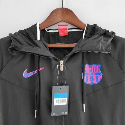 Barcelona Black Windbreaker 22/23