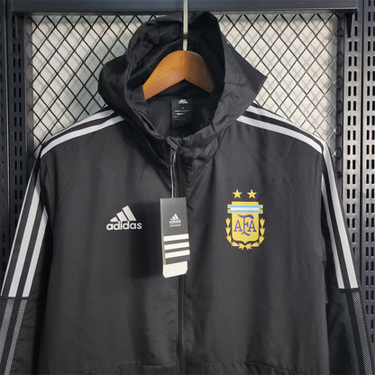 Argentina Black Windbreaker 23/24