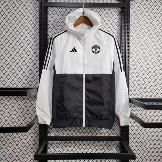 Mancester United ''White & Black'' Windbreaker 2024