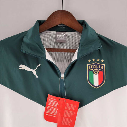 Italy Windbreaker White-Green 2022