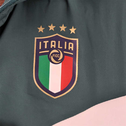 Italy Windbreaker White-Green 2022