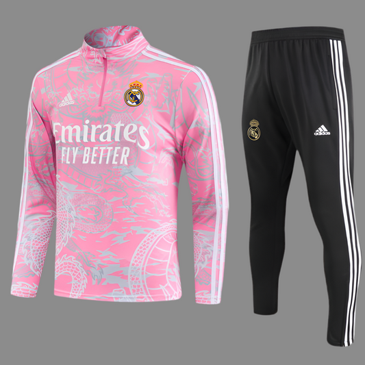 Real Madrid Track Suit ''Pink Dragon''