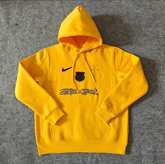 Barcelona Hoodie x Travis Scott Yellow