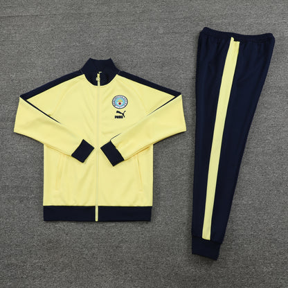 Manchester City Track Suit ''Yellow''