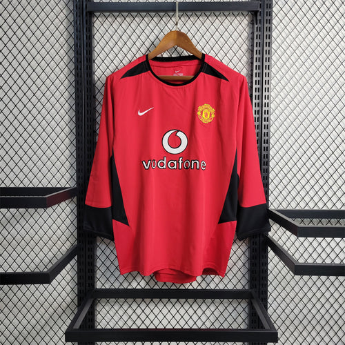 Manchester United | Long sleeve shirt ''Home 02/04'' Retro Special Kit