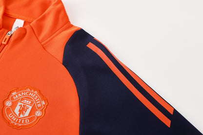 Manchester United Track Suit ''Blue and Orange''