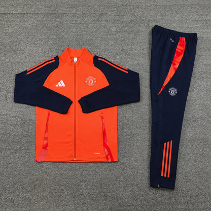 Manchester United Track Suit ''Blue and Orange''